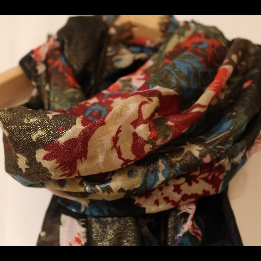 Beautiful floral scarf